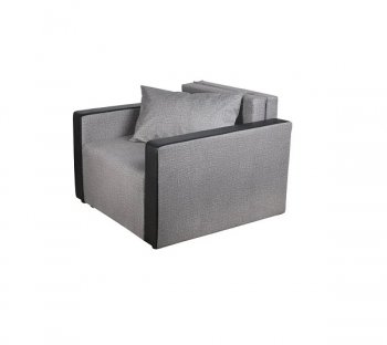Кресло-кровать Милена с подлокотниками Серый в Надыме - nadym.mebel-74.com | фото