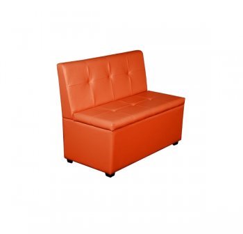 Кухонный диван Уют 1400 Оранжевый в Надыме - nadym.mebel-74.com | фото