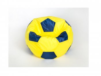 Кресло-мешок Мяч малый желто-синее в Надыме - nadym.mebel-74.com | фото