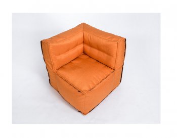 Модульное кресло Комфорт Колор угловое оранжевое в Надыме - nadym.mebel-74.com | фото