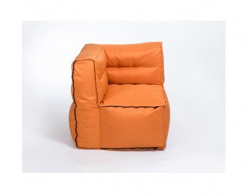 Модульное кресло Комфорт Колор угловое оранжевое в Надыме - nadym.mebel-74.com | фото