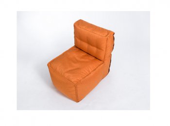 Модульное кресло Комфорт Колор прямое оранжевое в Надыме - nadym.mebel-74.com | фото