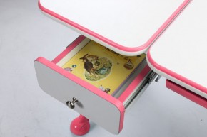 Парта-трансофрмер Amare Pink с выдвижным ящиком в Надыме - nadym.mebel-74.com | фото