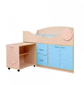 Набор мебели для детской Юниор -12.2 (700*1860) МДФ матовый в Надыме - nadym.mebel-74.com | фото