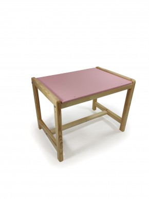 Детский растущий стол Я САМ "Лофт" (Розовый, Сосна) в Надыме - nadym.mebel-74.com | фото