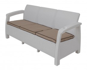Диван Yalta Premium Sofa 3 Set (Ялта) белый (+подушки под спину) в Надыме - nadym.mebel-74.com | фото