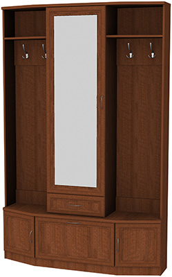 Шкаф для прихожей с зеркалом арт.600 в Надыме - nadym.mebel-74.com | фото