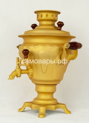 Электрический самовар "Русское золото" матовая груша на 2 литра (Ограниченная серия) в Надыме - nadym.mebel-74.com | фото