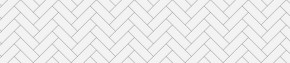 Фартук Метро керамик (белая) CPL пластик МДФ 6 мм в Надыме - nadym.mebel-74.com | фото