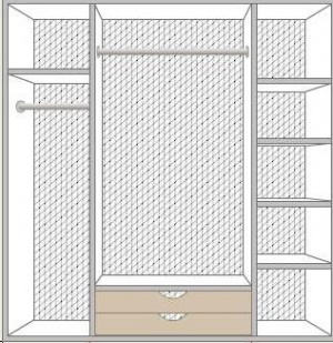 Спальный гарнитур Роза (шкаф 4-х дверный) в Надыме - nadym.mebel-74.com | фото