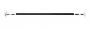 Турник раздвижной 1250-1500 цв. белый-черный FLEXTER PROFI в Надыме - nadym.mebel-74.com | фото