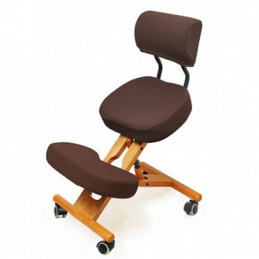 Коленный стул со спинкой Smartstool KW02В + Чехлы в Надыме - nadym.mebel-74.com | фото