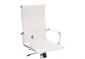 Компьютерное кресло Reus pu white / chrome в Надыме - nadym.mebel-74.com | фото