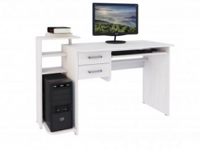 Компьютерный стол №12 (Анкор белый) в Надыме - nadym.mebel-74.com | фото