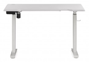 Компьютерный стол Маркос с механизмом подъема 120х75х75 белый / шагрень белая в Надыме - nadym.mebel-74.com | фото