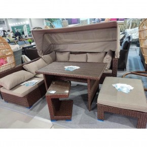 Комплект мебели с диваном AFM-320B-T320 Brown в Надыме - nadym.mebel-74.com | фото