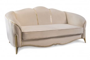 Комплект мягкой мебели Lara 3-1-1 с раскладным механизмом (бежевый/золото) в Надыме - nadym.mebel-74.com | фото