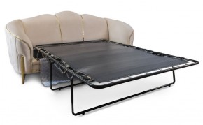 Комплект мягкой мебели Lara 3-1-1 с раскладным механизмом (бежевый/золото) в Надыме - nadym.mebel-74.com | фото