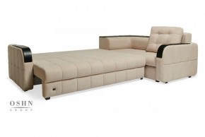 Комплект мягкой мебели Остин Garcia Ivory (Рогожка) Угловой + 1 кресло в Надыме - nadym.mebel-74.com | фото