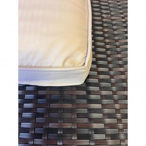 Комплект плетеной мебели  YR822Br Brown-Beige (подушка бежевая) в Надыме - nadym.mebel-74.com | фото