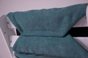 Комплект растущий стул и подушки Конёк Горбунёк Комфорт  (Серый металлик, Волна) в Надыме - nadym.mebel-74.com | фото
