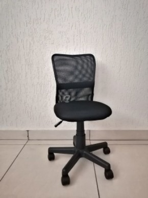 Кресло Barneo K-401 детское (черная ткань/сетка) в Надыме - nadym.mebel-74.com | фото