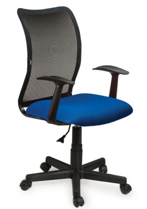Кресло BRABIX "Spring MG-307", с подлокотниками, комбинированное синее/черное TW, 531404 в Надыме - nadym.mebel-74.com | фото