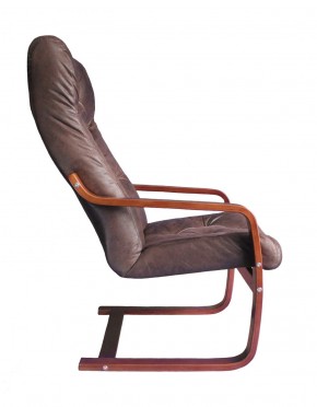 Кресло для отдыха (пружинка) Магнат 102-З-Ш замша ШОКОЛАД в Надыме - nadym.mebel-74.com | фото