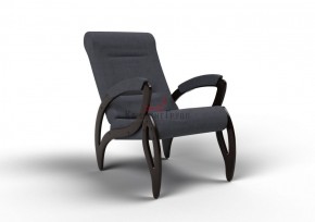 Кресло для отдыха Зельден 20-Т-ГР (ткань/венге) ГРАФИТ в Надыме - nadym.mebel-74.com | фото