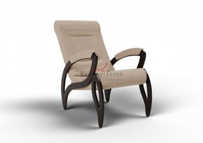 Кресло для отдыха Зельден 20-Т-П (ткань/венге) ПЕСОК в Надыме - nadym.mebel-74.com | фото