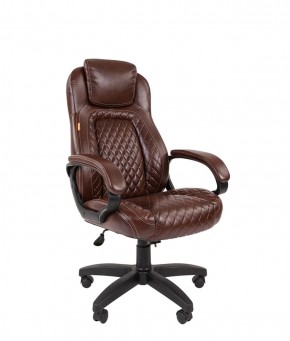 Кресло для руководителя  CHAIRMAN 432 (Экокожа коричневая) в Надыме - nadym.mebel-74.com | фото