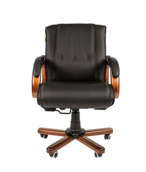 Кресло для руководителя CHAIRMAN  653 М (Кожа) Черное в Надыме - nadym.mebel-74.com | фото