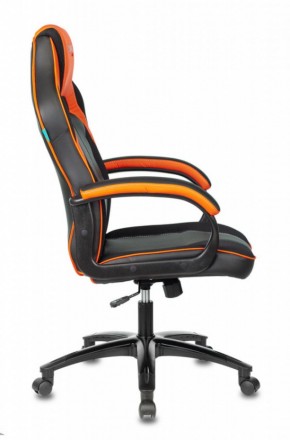 Кресло игровое Бюрократ VIKING 2 AERO ORANGE черный/оранжевый в Надыме - nadym.mebel-74.com | фото