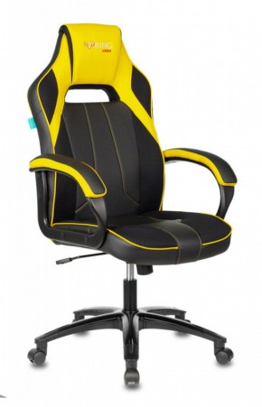Кресло игровое Бюрократ VIKING 2 AERO YELLOW черный/желтый в Надыме - nadym.mebel-74.com | фото
