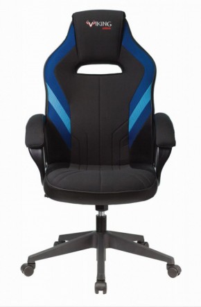 Кресло игровое Бюрократ VIKING 3 AERO BLUE черный/синий в Надыме - nadym.mebel-74.com | фото