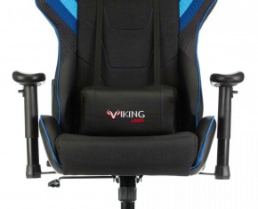 Кресло игровое Бюрократ VIKING 4 AERO BLUE черный/синий в Надыме - nadym.mebel-74.com | фото
