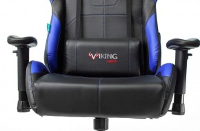 Кресло игровое Бюрократ VIKING 5 AERO BLUE черный/синий в Надыме - nadym.mebel-74.com | фото