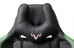 Кресло игровое Бюрократ VIKING 5 AERO LGREEN черный/салатовый в Надыме - nadym.mebel-74.com | фото