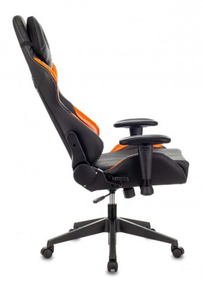 Кресло игровое Бюрократ VIKING 5 AERO ORANGE черный/оранжевый в Надыме - nadym.mebel-74.com | фото