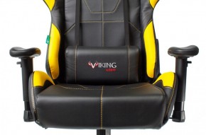 Кресло игровое Бюрократ VIKING 5 AERO YELLOW черный/желтый в Надыме - nadym.mebel-74.com | фото
