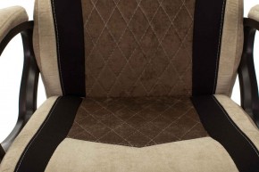 Кресло игровое Бюрократ VIKING 6 KNIGHT BR FABRIC коричневый/бежевый в Надыме - nadym.mebel-74.com | фото