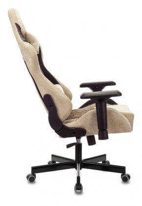 Кресло игровое Бюрократ VIKING 7 KNIGHT BR FABRIC коричневый/бежевый в Надыме - nadym.mebel-74.com | фото
