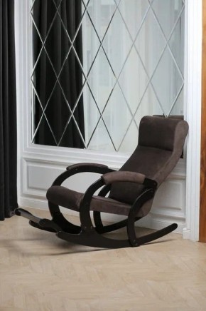 Кресло-качалка МАРСЕЛЬ 33-Т-AC (кофе) в Надыме - nadym.mebel-74.com | фото