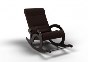 Кресло-качалка Тироль 12-Т-ГР (ткань/венге) ГРАФИТ в Надыме - nadym.mebel-74.com | фото