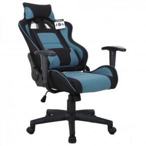 Кресло компьютерное BRABIX "GT Racer GM-100" (черное/голубое) 531818 в Надыме - nadym.mebel-74.com | фото