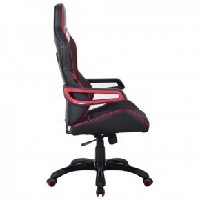 Кресло компьютерное BRABIX Nitro GM-001 (ткань/экокожа) черное, вставки красные (531816) в Надыме - nadym.mebel-74.com | фото