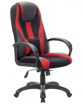 Кресло компьютерное BRABIX PREMIUM "Rapid GM-102" (экокожа/ткань, черное/красное) 532107 в Надыме - nadym.mebel-74.com | фото