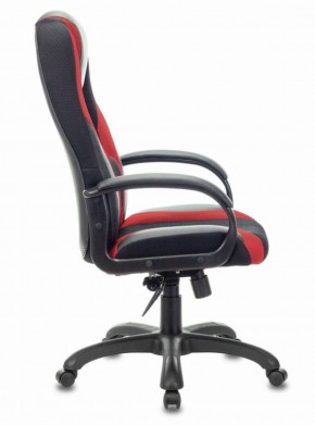 Кресло компьютерное BRABIX PREMIUM "Rapid GM-102" (экокожа/ткань, черное/красное) 532107 в Надыме - nadym.mebel-74.com | фото