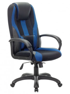Кресло компьютерное BRABIX PREMIUM "Rapid GM-102" (экокожа/ткань, черное/синее) 532106 в Надыме - nadym.mebel-74.com | фото