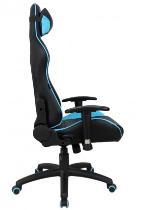 Кресло компьютерное BRABIX "GT Master GM-110" (черное/голубое) 531928 в Надыме - nadym.mebel-74.com | фото